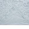 Queen size 100-Percent Cotton Chenille 3-Piece Coverlet Bedspread Set in Blue