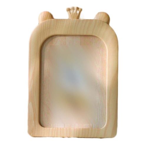 Crown 5x7 Imitation Wood Cute Baby Photo Frame Ornaments Display
