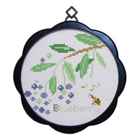 11CT Cross Stitch Kit for Beginners Blueberry Needlecrafts DIY Embroidery Kits Arts Crafts