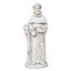 31.1' Tall Magnesium Oxide Statue St. Francis of Assisi Garden Spiritual Dcor