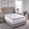 2-Inch Cooling Gel Memory Foam Mattress Topper with Graphene Infused Cover - Queen