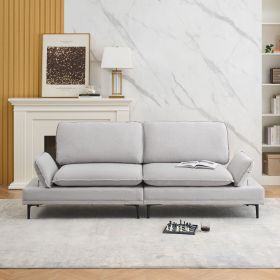 Woven in 90.55 inch wide cotton and linen, the light grey elegance perfectly blends into every inch of exquisite space in offices