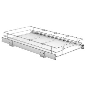 VEVOR 11"W x 21"D Pull Out Cabinet, Heavy Duty Slide Out Pantry Shelves