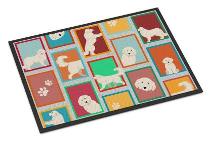 Lots of Great Pyrenees Doormat Front Door Mat Indoor Outdoor Rugs