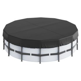 VEVOR 18 Ft Round Pool Cover, Solar Covers for Above Ground Pools, Safety Pool Cover
