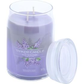 YANKEE CANDLE by Yankee Candle LILAC BLOSSOMS SCENTED LARGE JAR 22 OZ