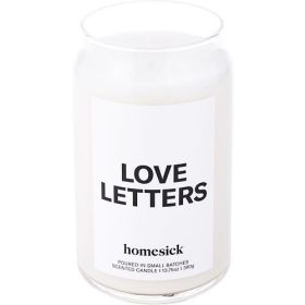 HOMESICK LOVE LETTERS by Homesick SCENTED CANDLE 13.75 OZ