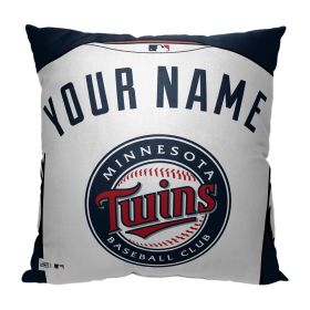 [Personalization Only] OFFICIAL MLB Jersey Personalized Pillow - Minnesota Twins