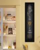 "Chalkboard Kitchen" By Trendy Decor 4U, Ready to Hang Framed Print, Black Frame