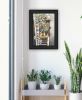 "Pick of the Day" by Artisan John Rossini, Ready to Hang Framed Print, Black Frame