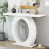 Mirod Stylish Modern Side Table with Egg-Shaped Base,Enhanced Stability and Durability,Sleek Design for Home Decor,Perfect for Living Room or Bedroom