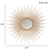 Sunburst Wall Decor Mirror 29.5"D