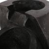 Weather Resistant Floor Fountain with Light, Multi-Gray