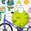 Bicycling 2 - Large Wall Decals Stickers Appliques Home Decor