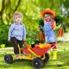8 Inch Heavy Duty Kids Ride-on Sand Dumper with 4 Wheels