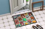 NEW Lots of Liver English Springer Spaniel Doormat Front Door Mat Indoor Outdoor Rugs for Entryway, Non Slip Washable Low Pile, 18H X 27W