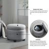 [Video] Welike Swivel barrel chair, living room swivel chair with round storage chair, 360 ¬∞ swivel club chair, nursery, bedroom, office