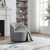 [Video] Welike Swivel barrel chair, living room swivel chair with round storage chair, 360 ¬∞ swivel club chair, nursery, bedroom, office