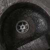 Weather Resistant Floor Fountain with Light, Multi-Gray