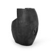 Weather Resistant Floor Fountain with Light, Multi-Gray