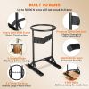 VEVOR Firewood Kindling Splitter, 9''x17'' XL Wood Splitter, Unique V-Shaped Finger-Safety Blade, Manual Log Splitter for Wood Splitting