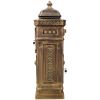 Mailboxs Mailboxes Residential The Court Large-Capacity Letter Box, Garden Floor Safety Mailbox, Outdoor Rainproof Postbox Statue ,color copper