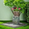 OWL GARDEN STOOL [Lots of scene pictures]