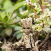 Wholesale Grute Sitting Small Tree People Pocket Brazilian Wood Potted Ornaments Galaxy Guard Handmade Meat Decoration