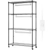 VEVOR Plant Stand with Grow Lights 4 Tiers 72W 59" Tall Plant Grow Shelf
