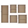 Hand Embellished Abstract 5-piece Gallery Canvas Wall Art Set