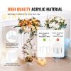 VEVOR 2PCS 31.5inch High Wedding Flower Stand, With Acrylic Laminate,Acrylic Vase Column Geometric Centerpiece Stands