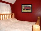 "By the Red Barn" by Bonnie Mohr, Ready to Hang Framed Print, Black Frame