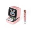 Retro Pixel Art Bluetooth Portable Speaker Alarm Clock DIY LED Display Board; Cute Gift Home Light Decoration