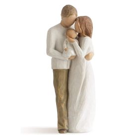 Family Figurines Decor Figurines, Resin Family Figurine Sculpture, Figure Statue (Color: A)