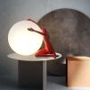Orb Modern Sculpture Lamp, Resin Art Decor, Table Decorations