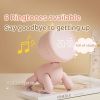 Cute Animal Shape Kid Alarm Clock with Digital Display